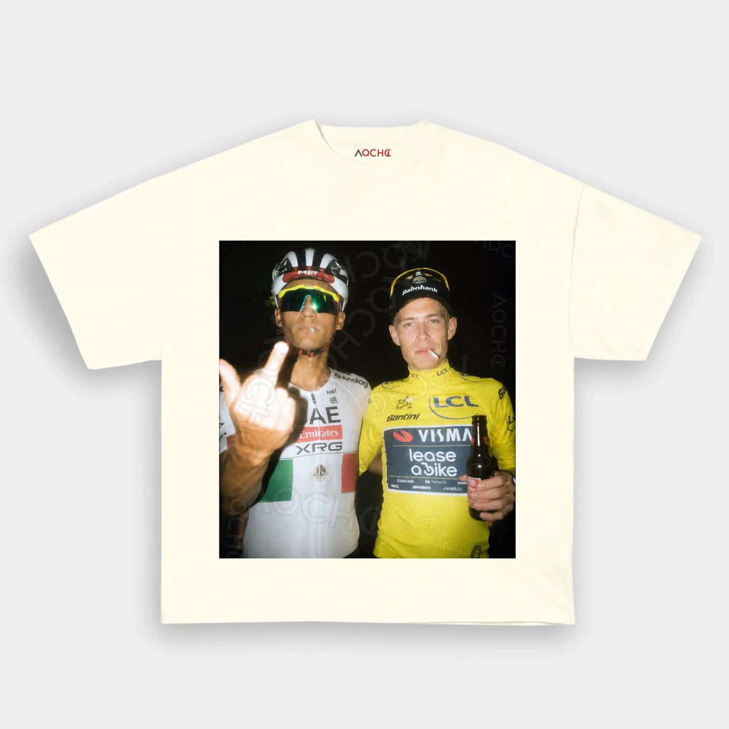 Isaac del Toro&Jonas Vingegaard 2026 Tee 2 - AQCHIC