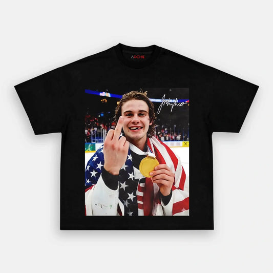 Jack Hughes champion Tee 2.1 - AQCHIC