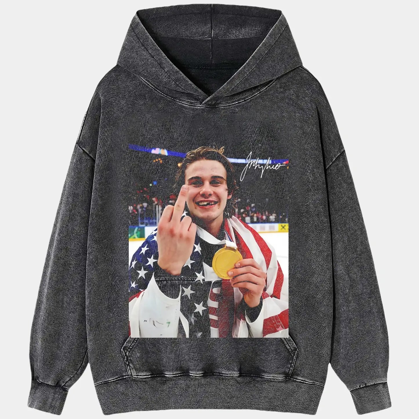 Jack Hughes champion Tee 2.1 - AQCHIC