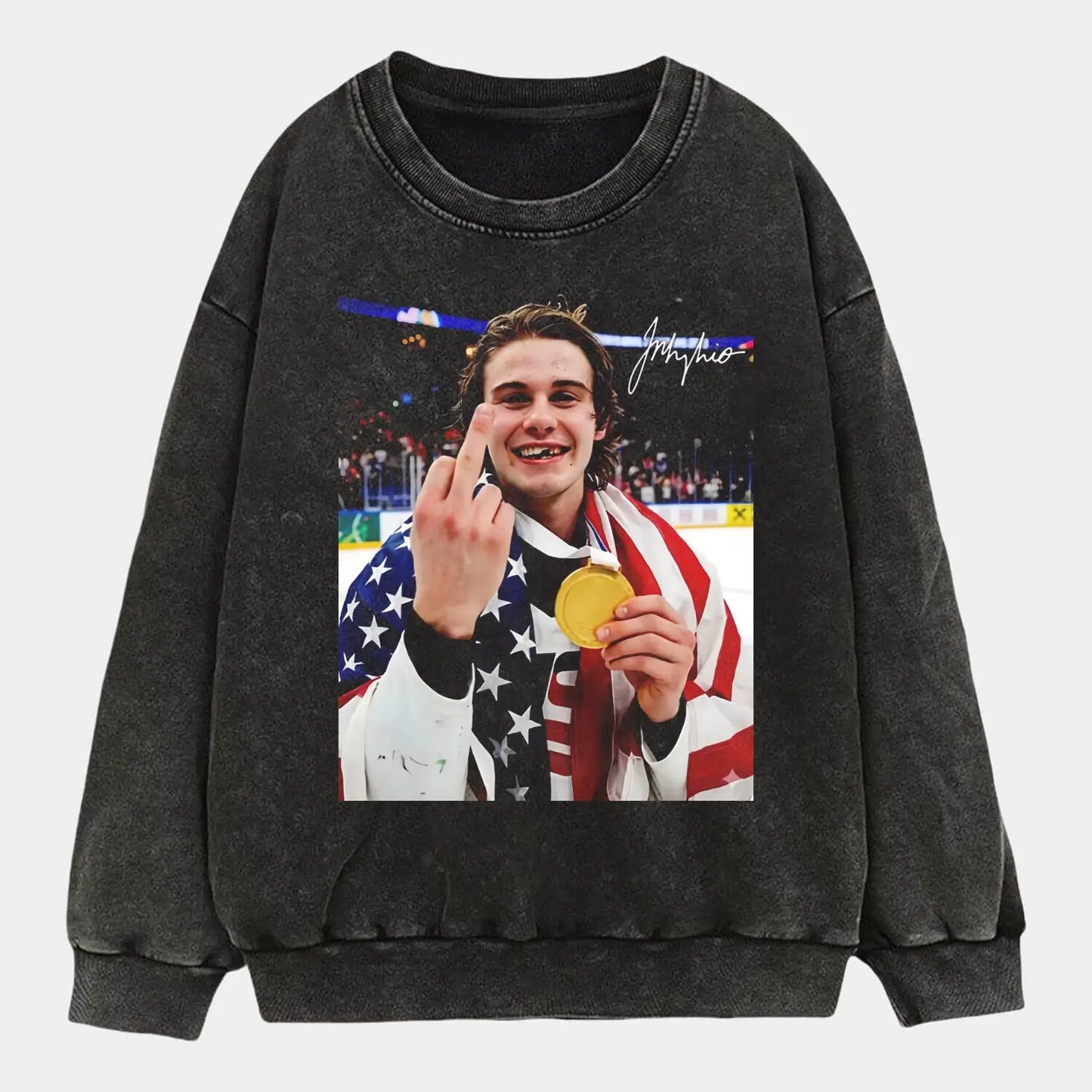 Jack Hughes champion Tee 2.1 - AQCHIC