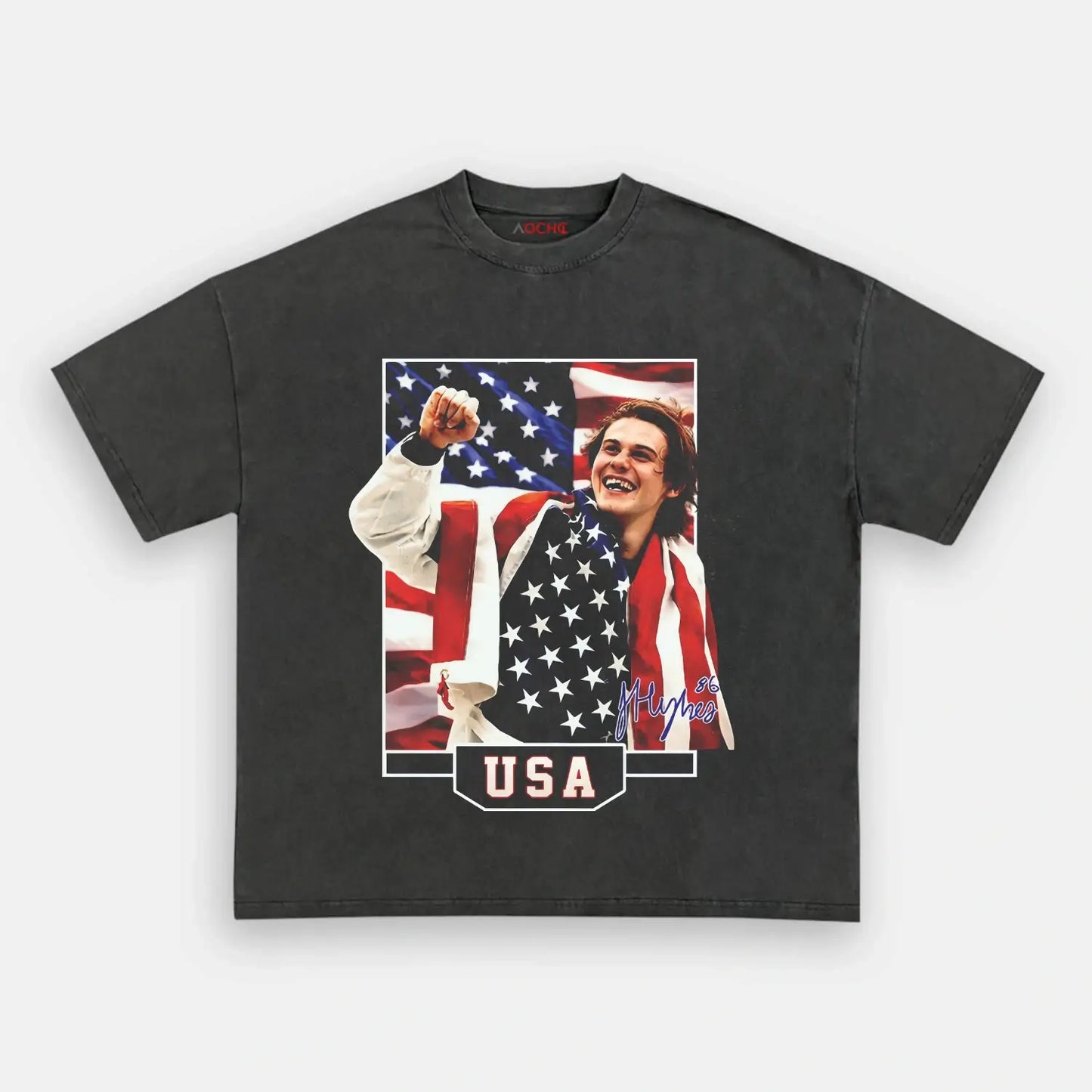 Jack Hughes champion Tee 2.2 - AQCHIC