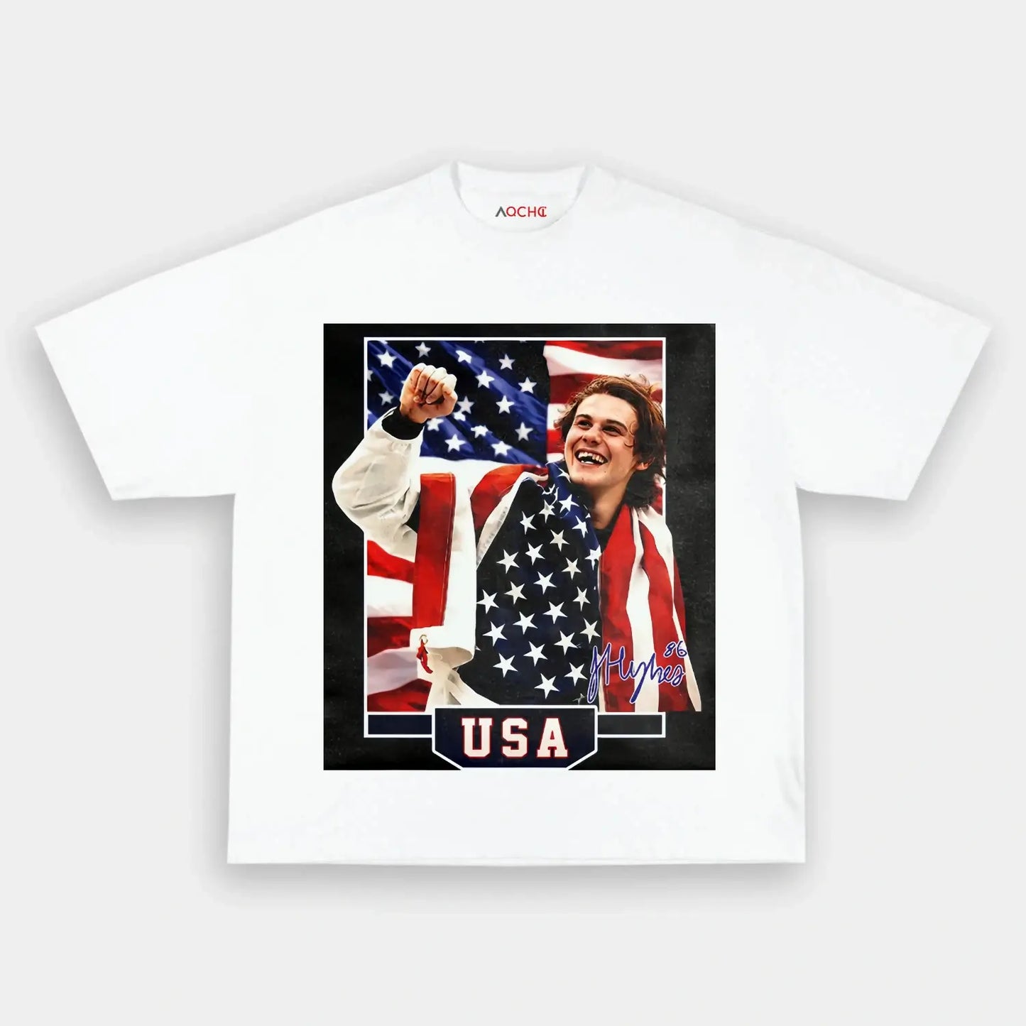 Jack Hughes champion Tee 2.2 - AQCHIC