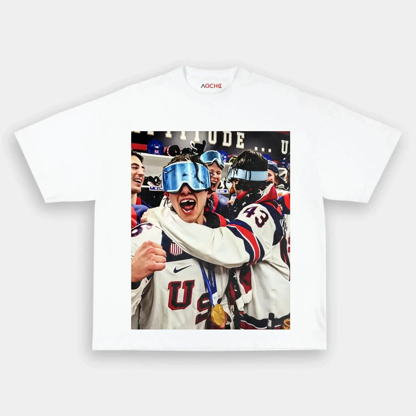 Jack Hughes champion Tee 2.3 - AQCHIC