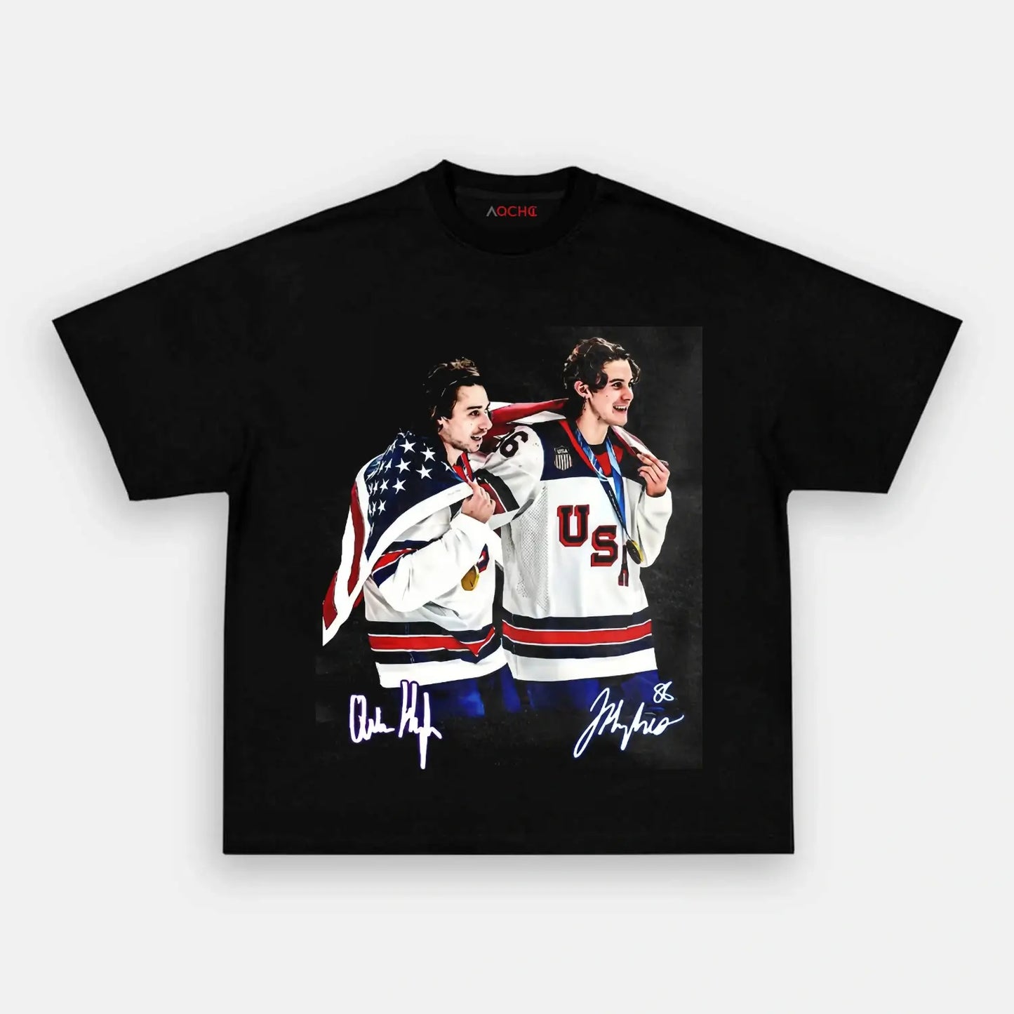 Jack Hughes champion Tee 2.4 - AQCHIC