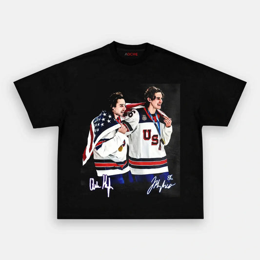 Jack Hughes champion Tee 2.4 - AQCHIC