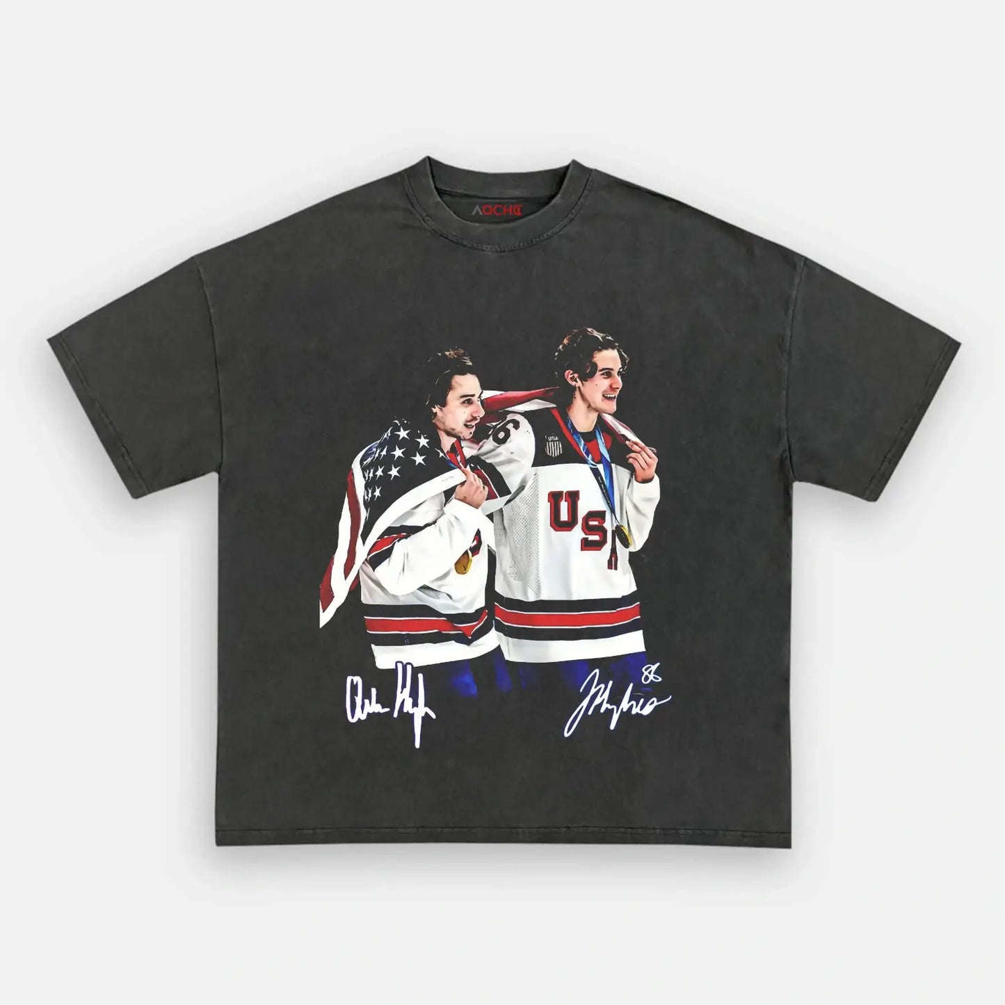 Jack Hughes champion Tee 2.4 - AQCHIC