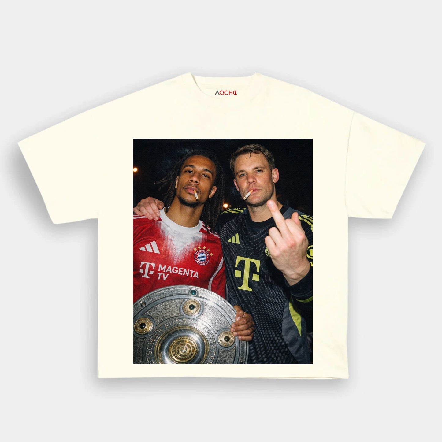 Jamal Musiala&Manuel Neuer Champion Tee 1 - AQCHIC