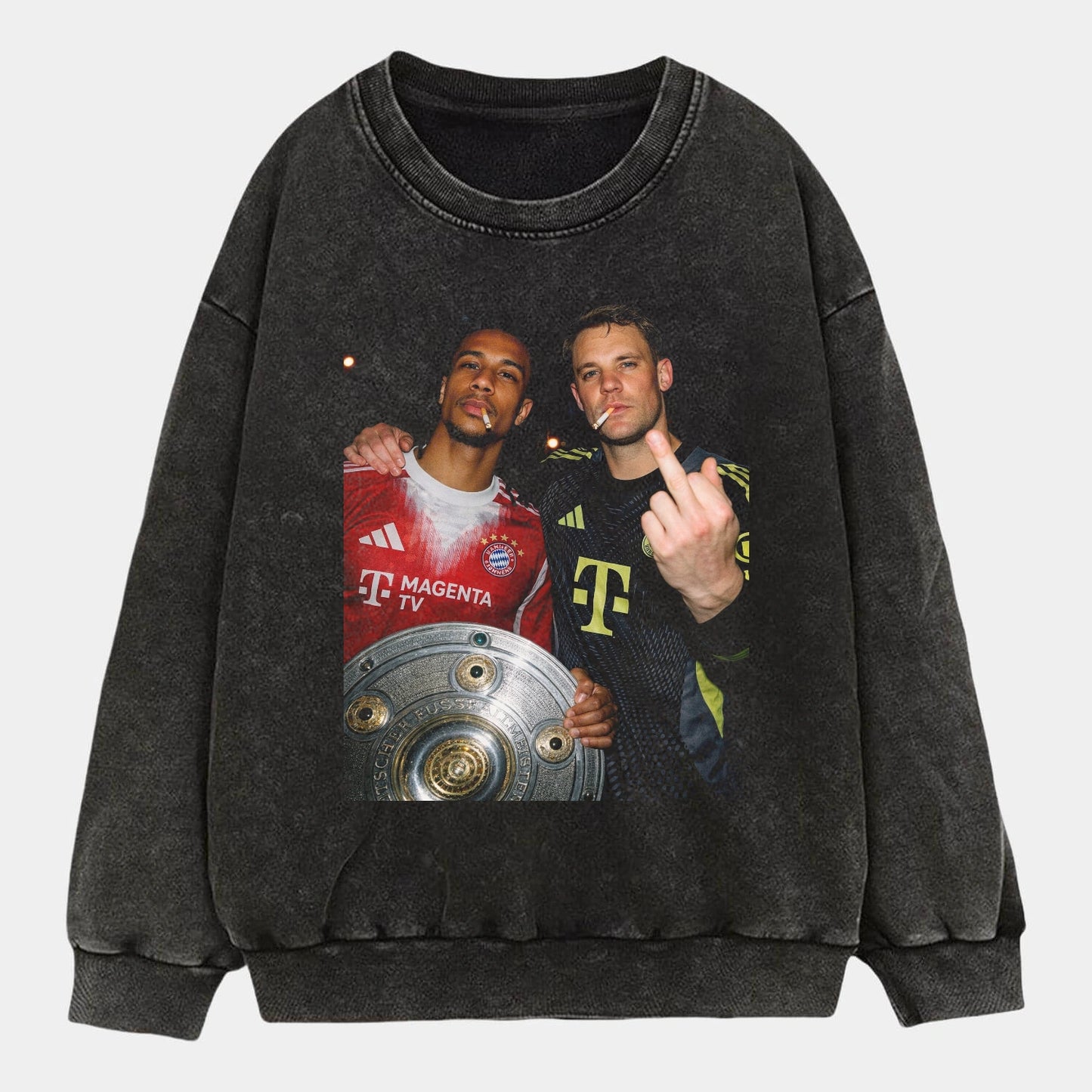 Jamal Musiala&Manuel Neuer Champion Tee 1 - AQCHIC