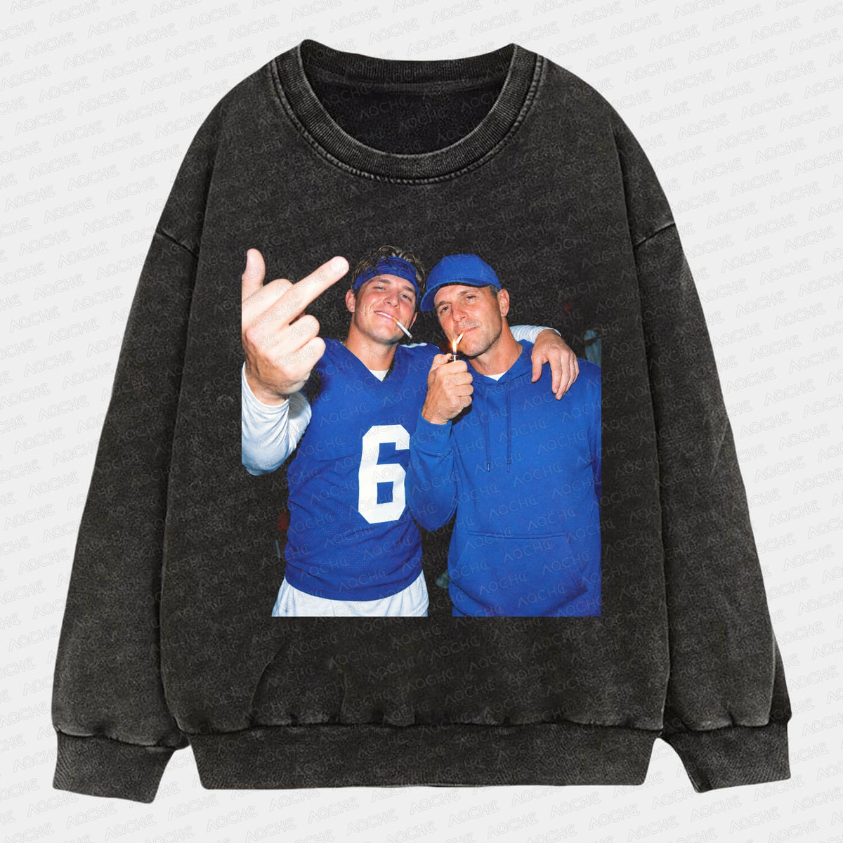 JD6 & John Harbaugh Football Tee - AQCHIC