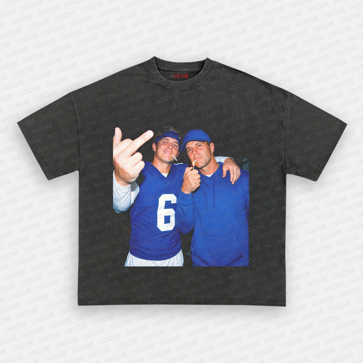 JD6 & John Harbaugh Football Tee - AQCHIC