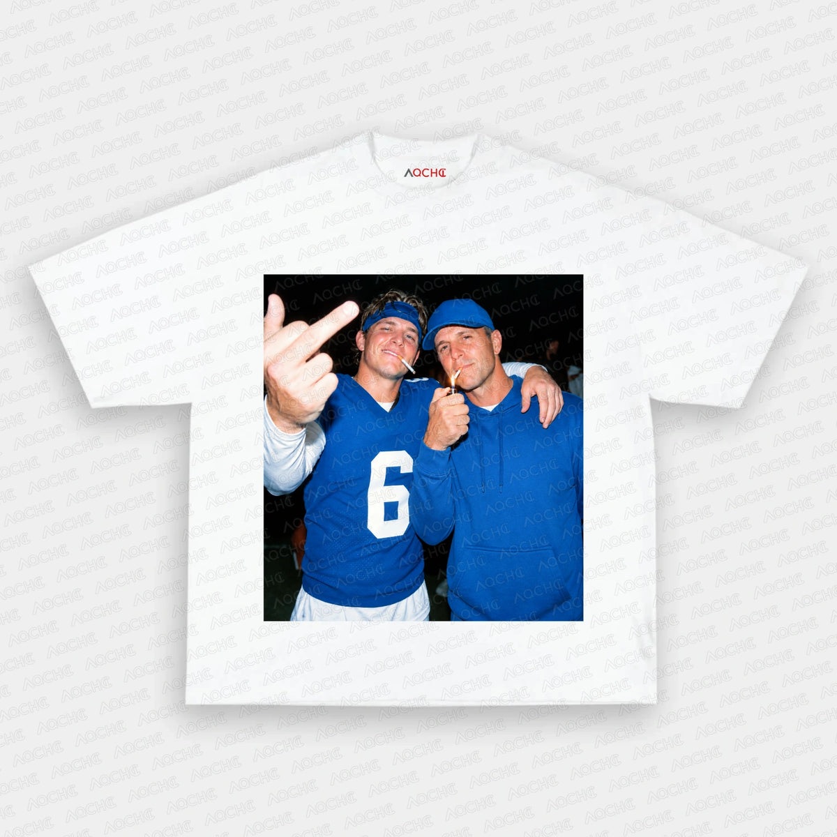 JD6 & John Harbaugh Football Tee - AQCHIC