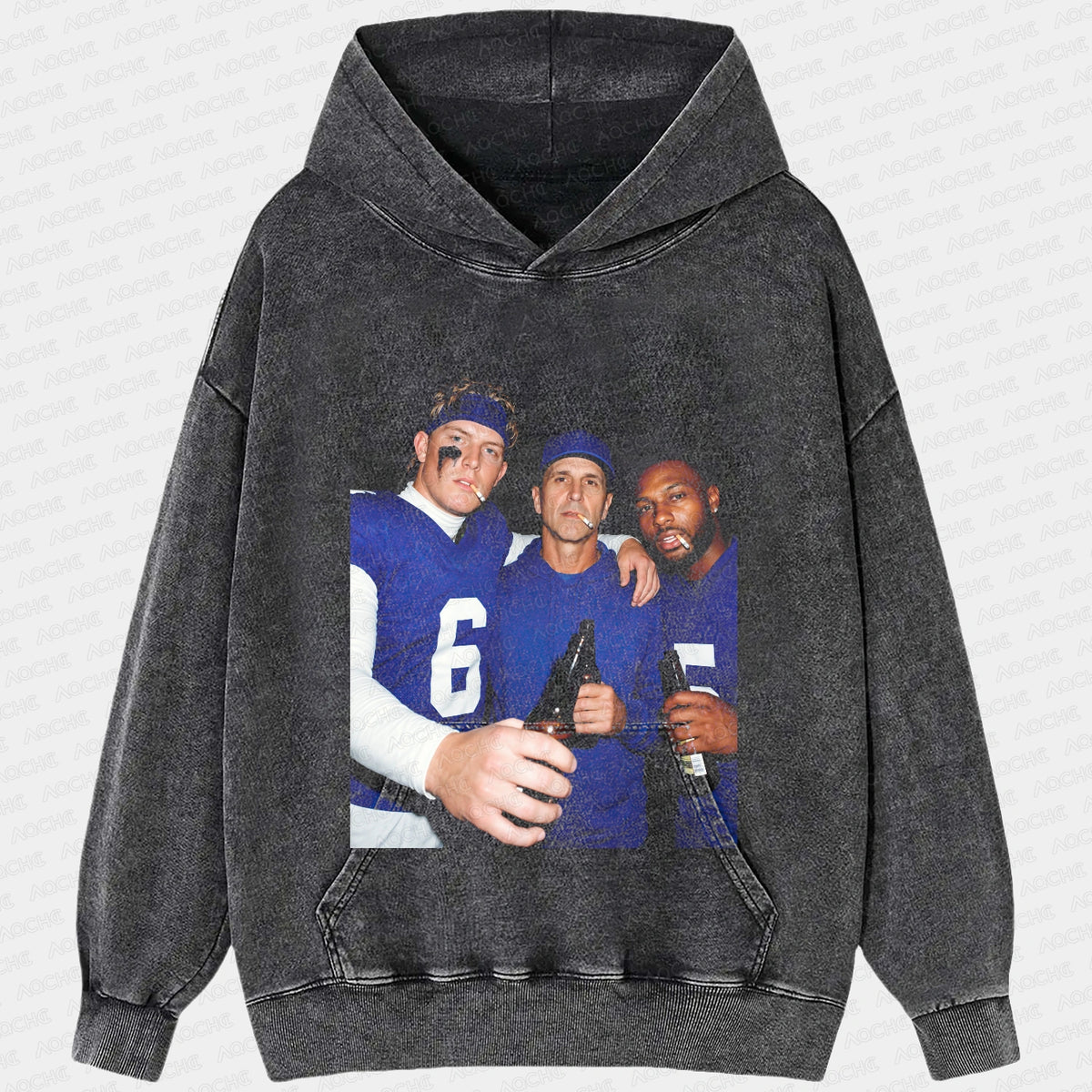 JD6 & John Harbaugh & KT5 Football Tee - AQCHIC