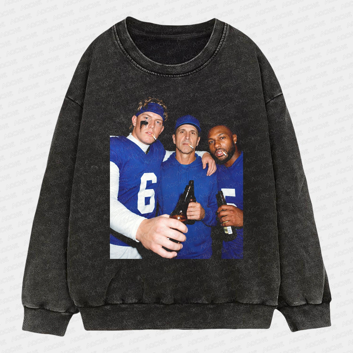 JD6 & John Harbaugh & KT5 Football Tee - AQCHIC