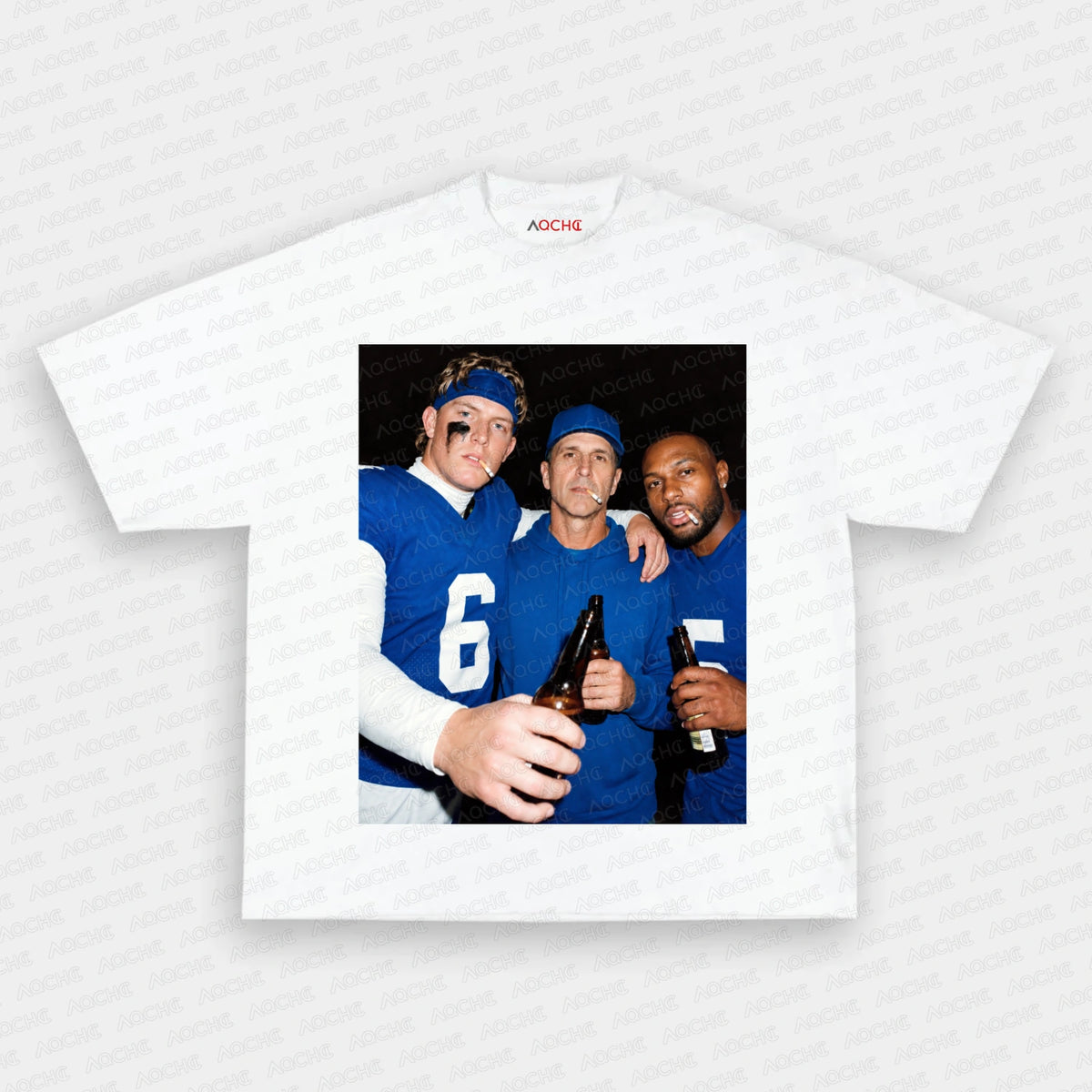 JD6 & John Harbaugh & KT5 Football Tee - AQCHIC