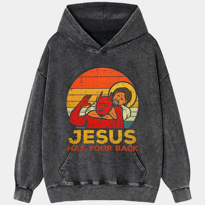 jesus has your back wear