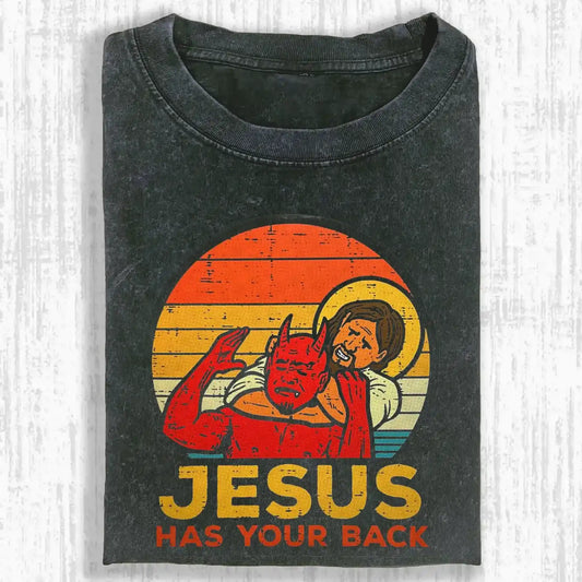 jesus has your back wear