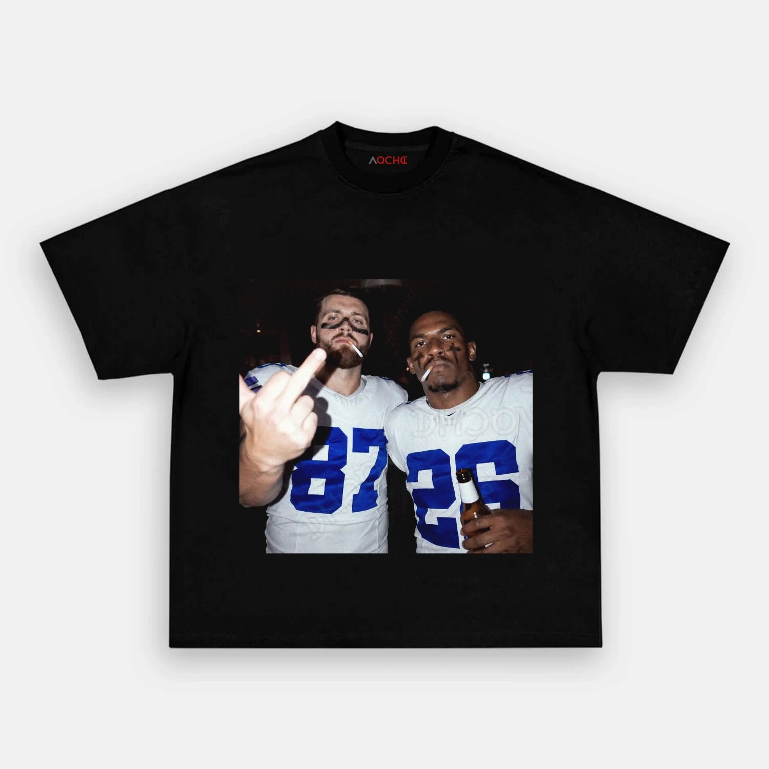 JF87&DB26 Football Tee - AQCHIC