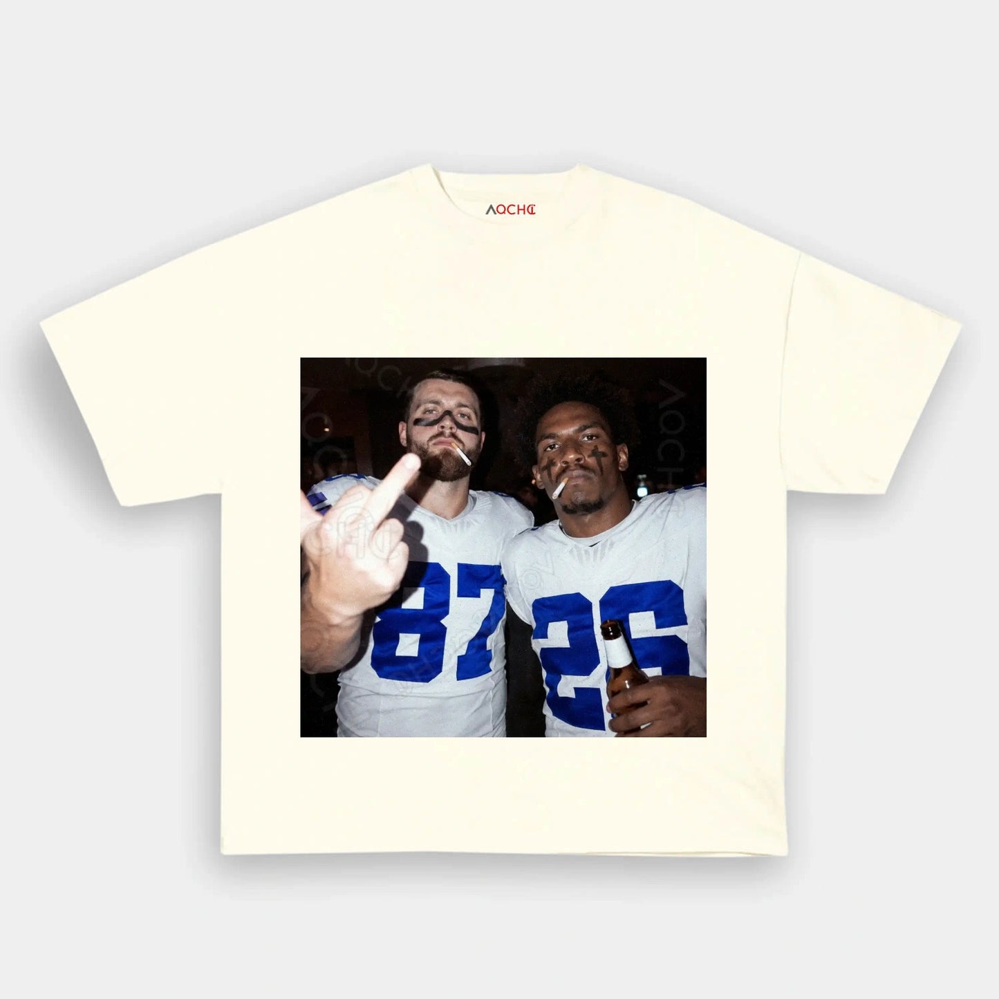 JF87&DB26 Football Tee - AQCHIC
