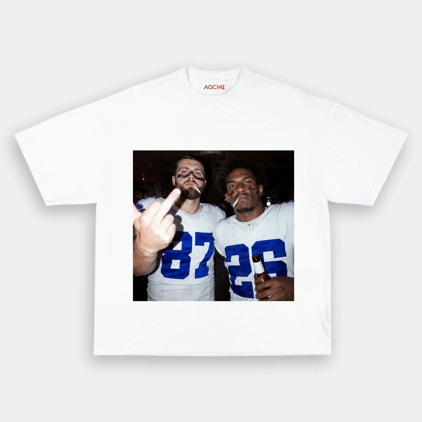 JF87&DB26 Football Tee - AQCHIC