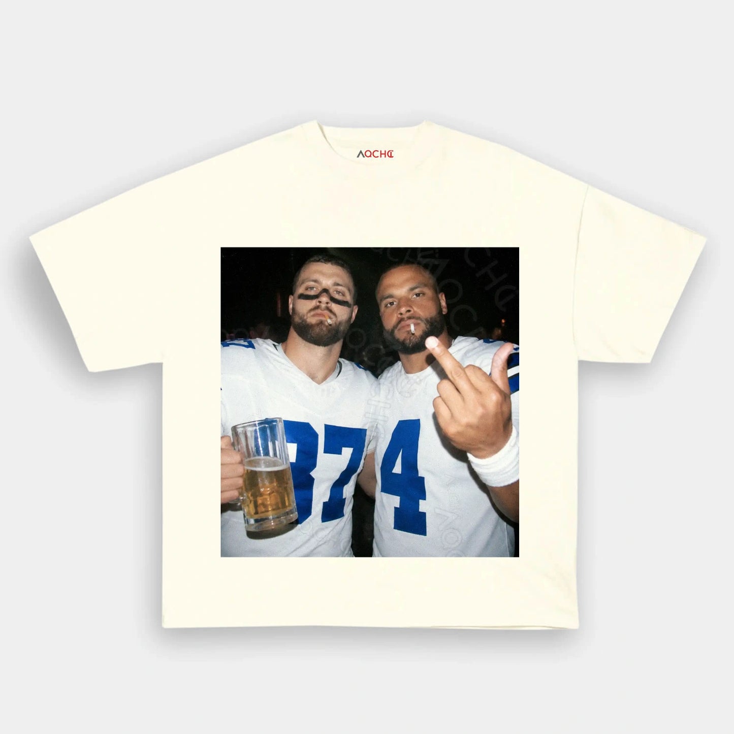 JF87&DP4 Football Tee - AQCHIC