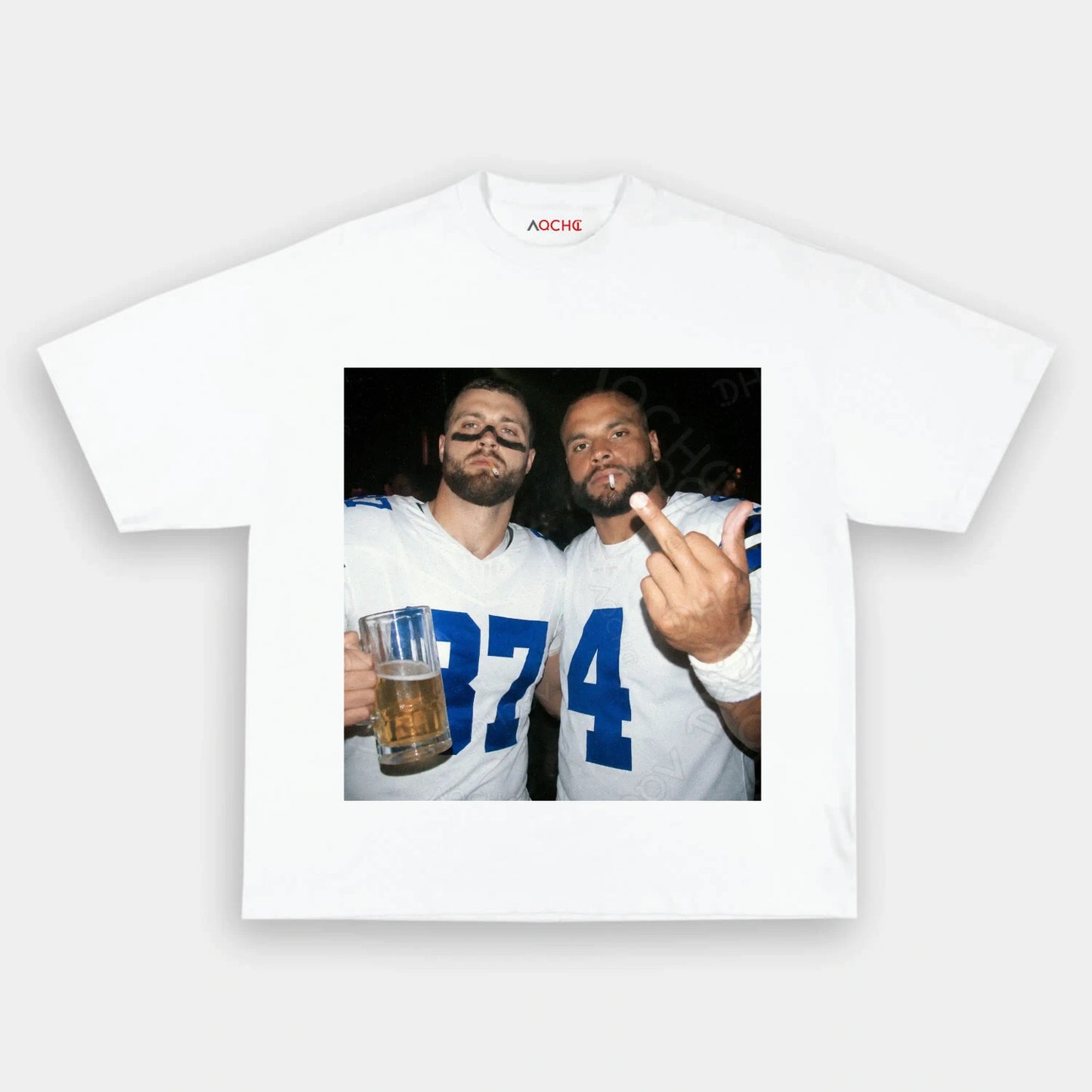 JF87&DP4 Football Tee - AQCHIC