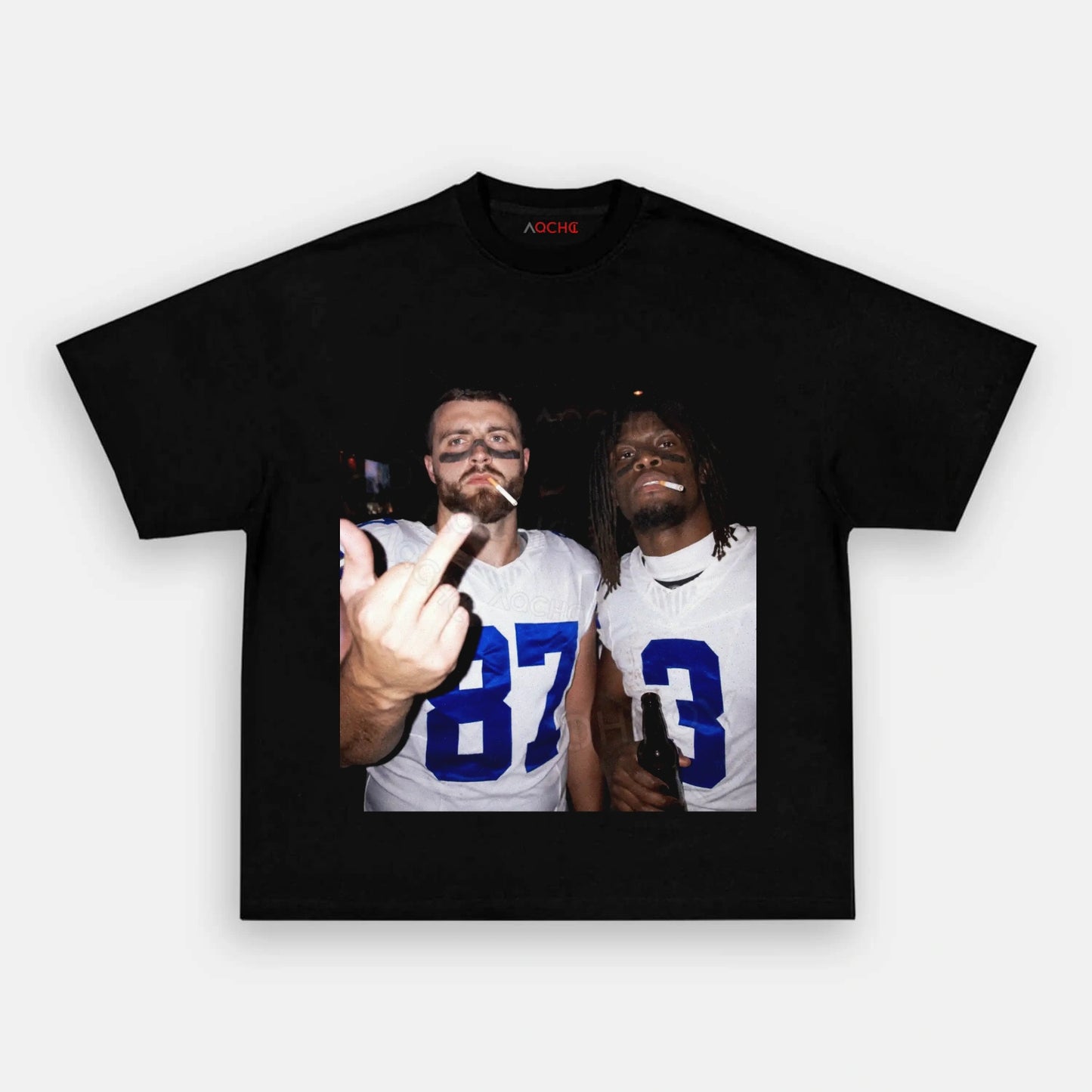 JF87&GP3 Football Tee - AQCHIC