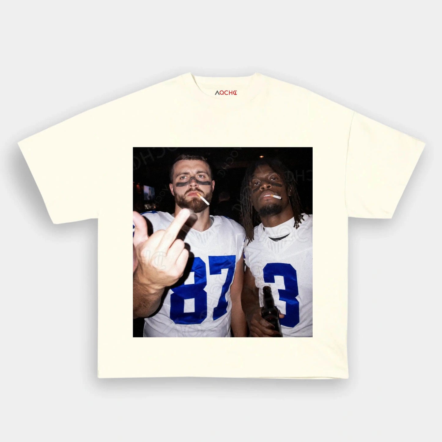 JF87&GP3 Football Tee - AQCHIC
