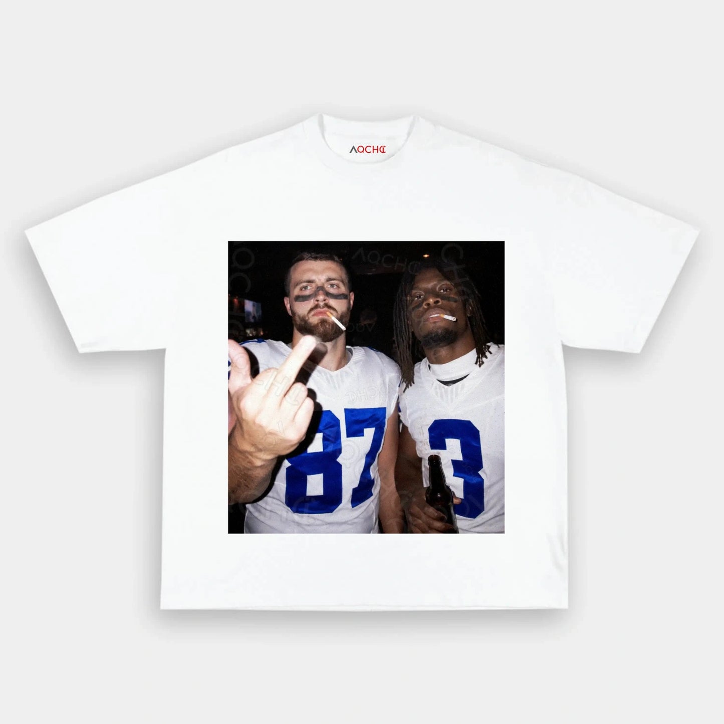 JF87&GP3 Football Tee - AQCHIC