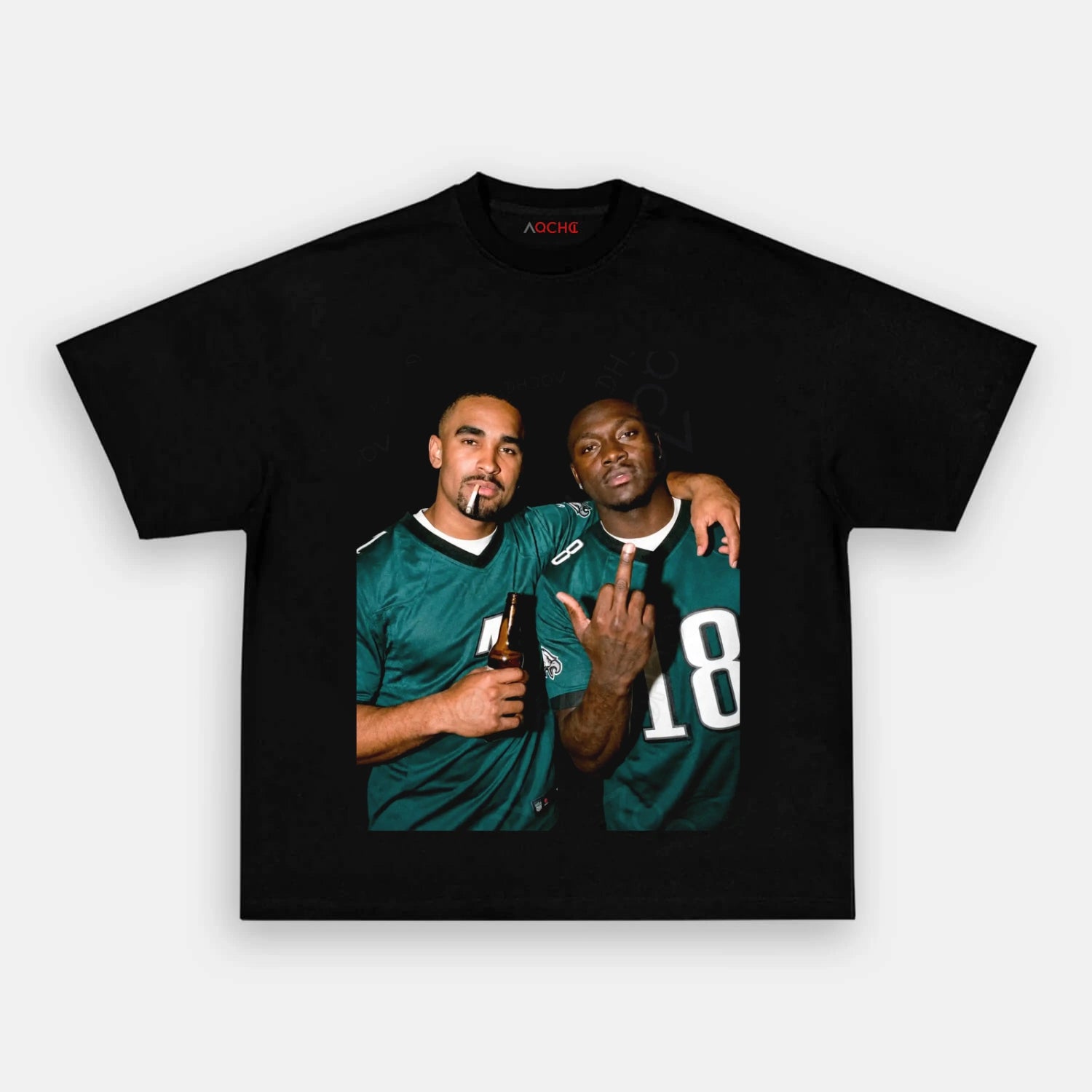 JH & AJB Football TEE - AQCHIC