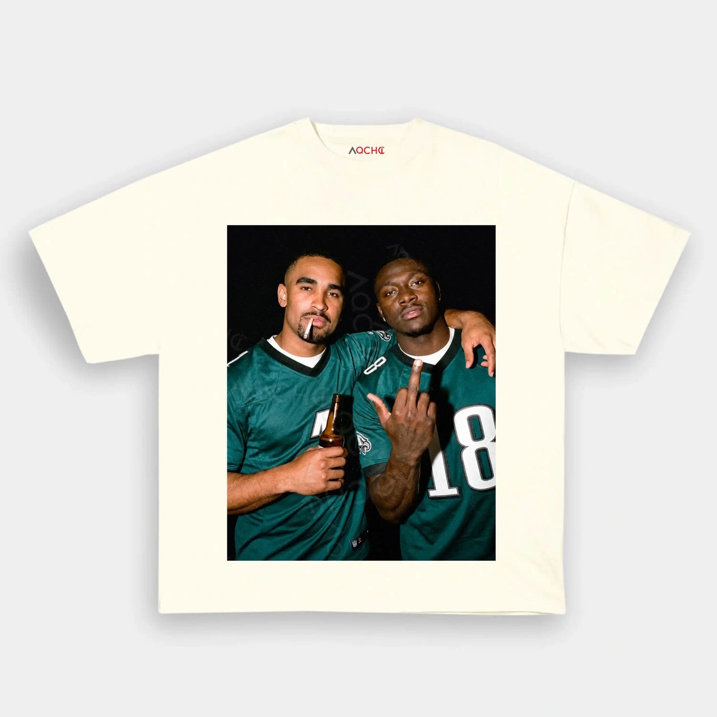 JH & AJB Football TEE - AQCHIC