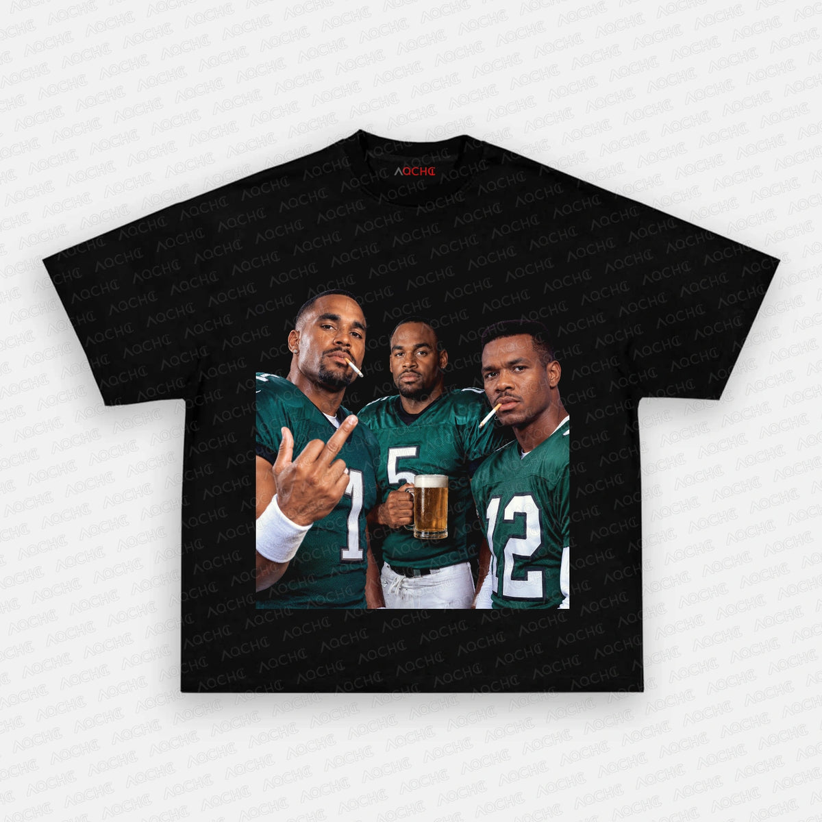 JH1 & DM5 & RC12 After Hours Tee - AQCHIC
