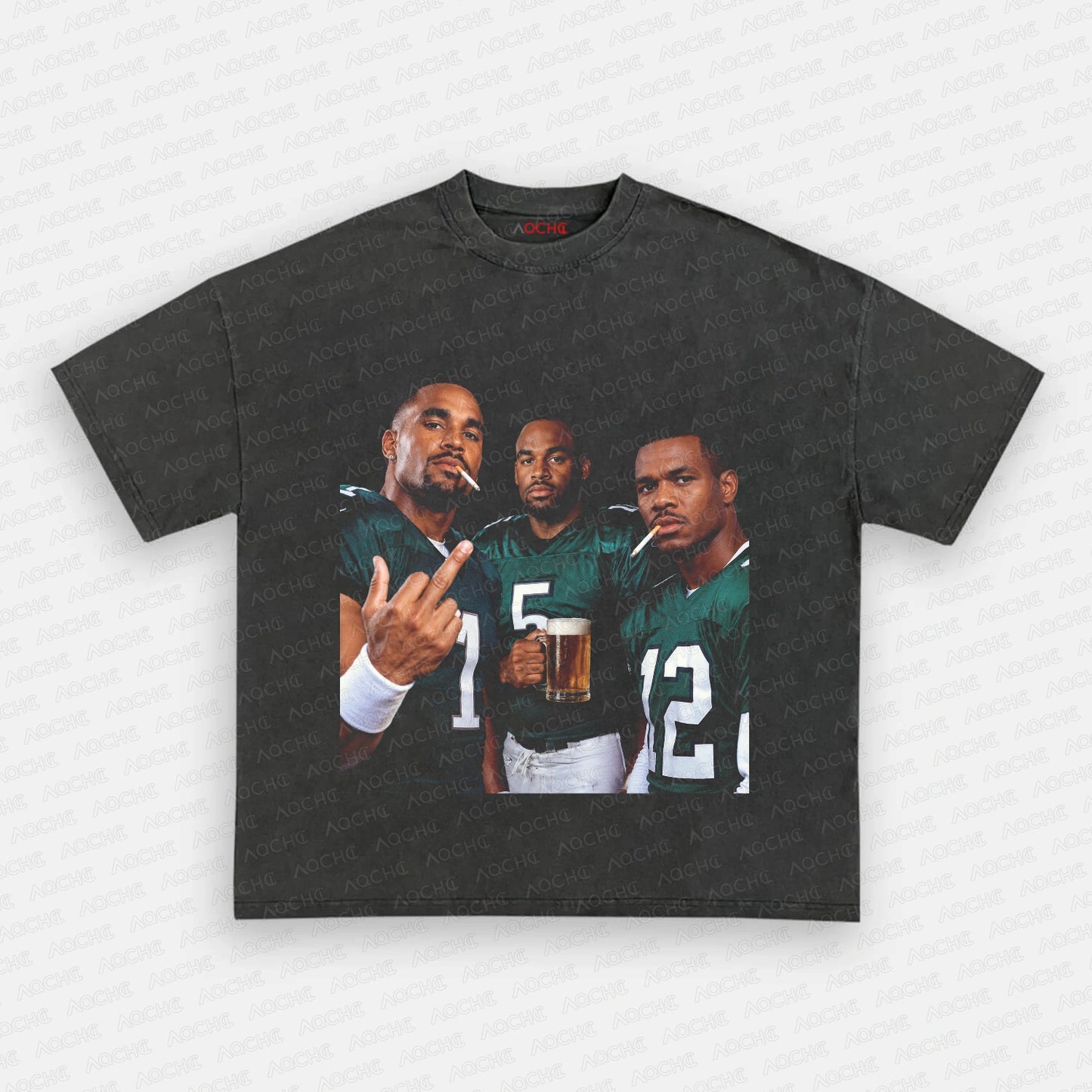JH1 & DM5 & RC12 After Hours Tee - AQCHIC