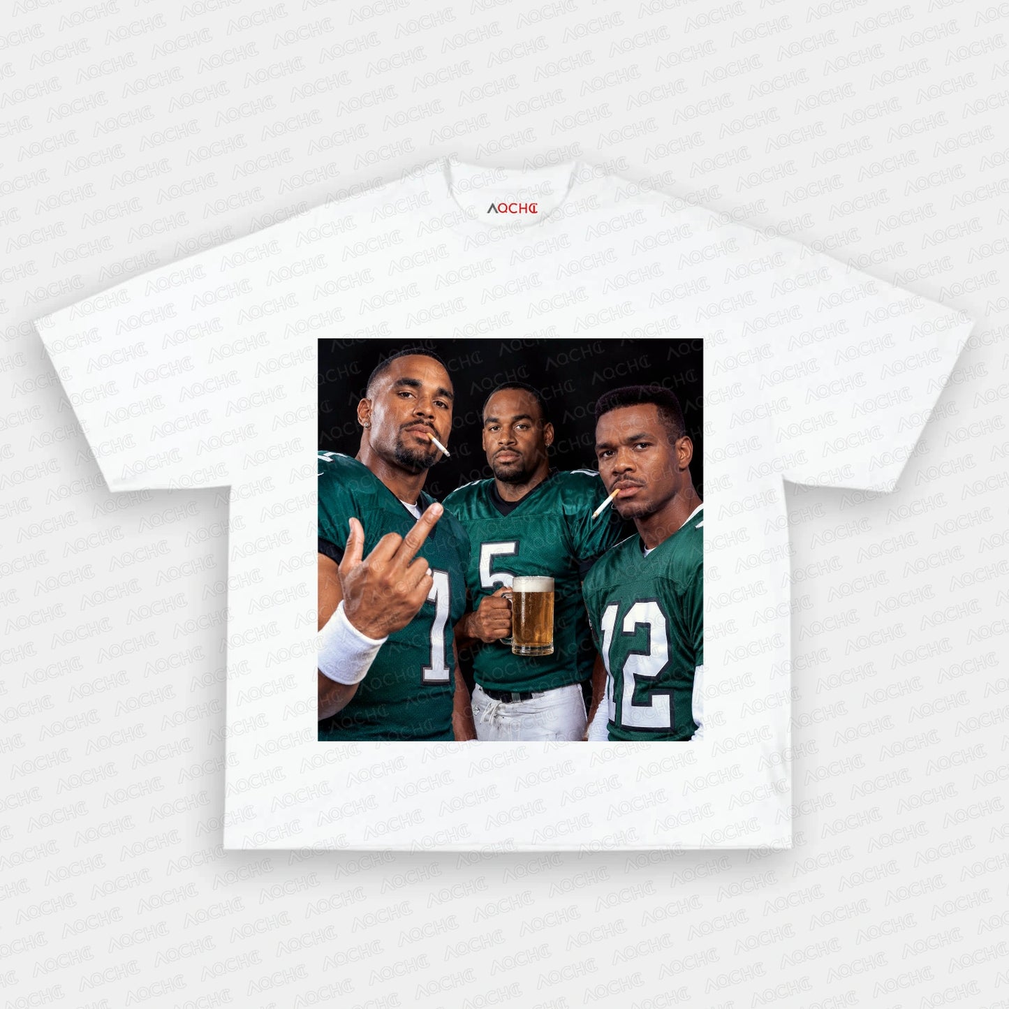 JH1 & DM5 & RC12 After Hours Tee - AQCHIC