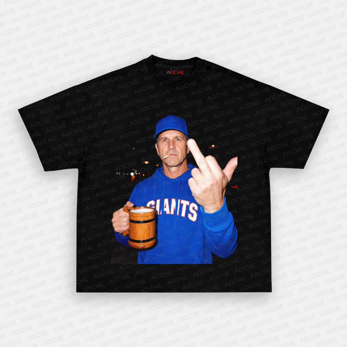 John Harbaugh Football Tee - AQCHIC
