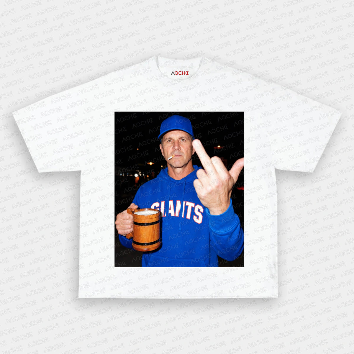 John Harbaugh Football Tee - AQCHIC