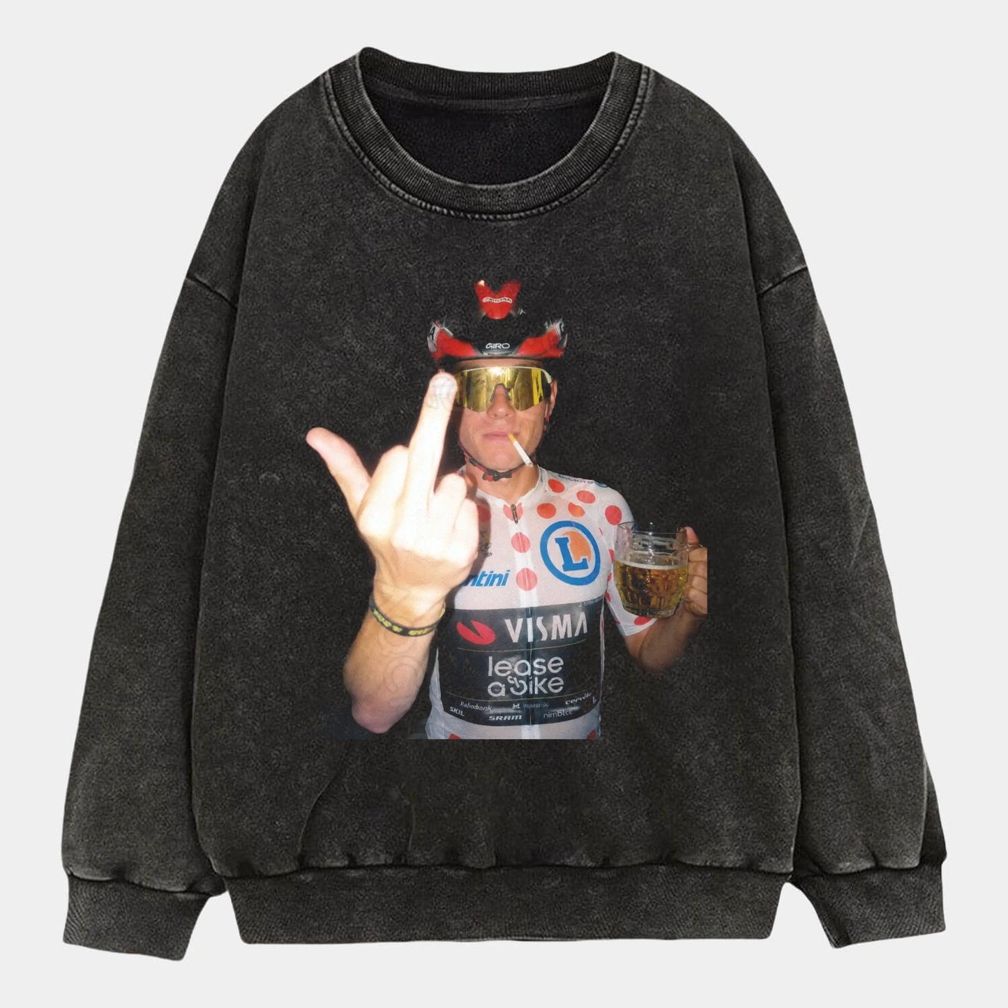 Jonas Vingegaard Polka Dot Jersey Tee 2 - AQCHIC
