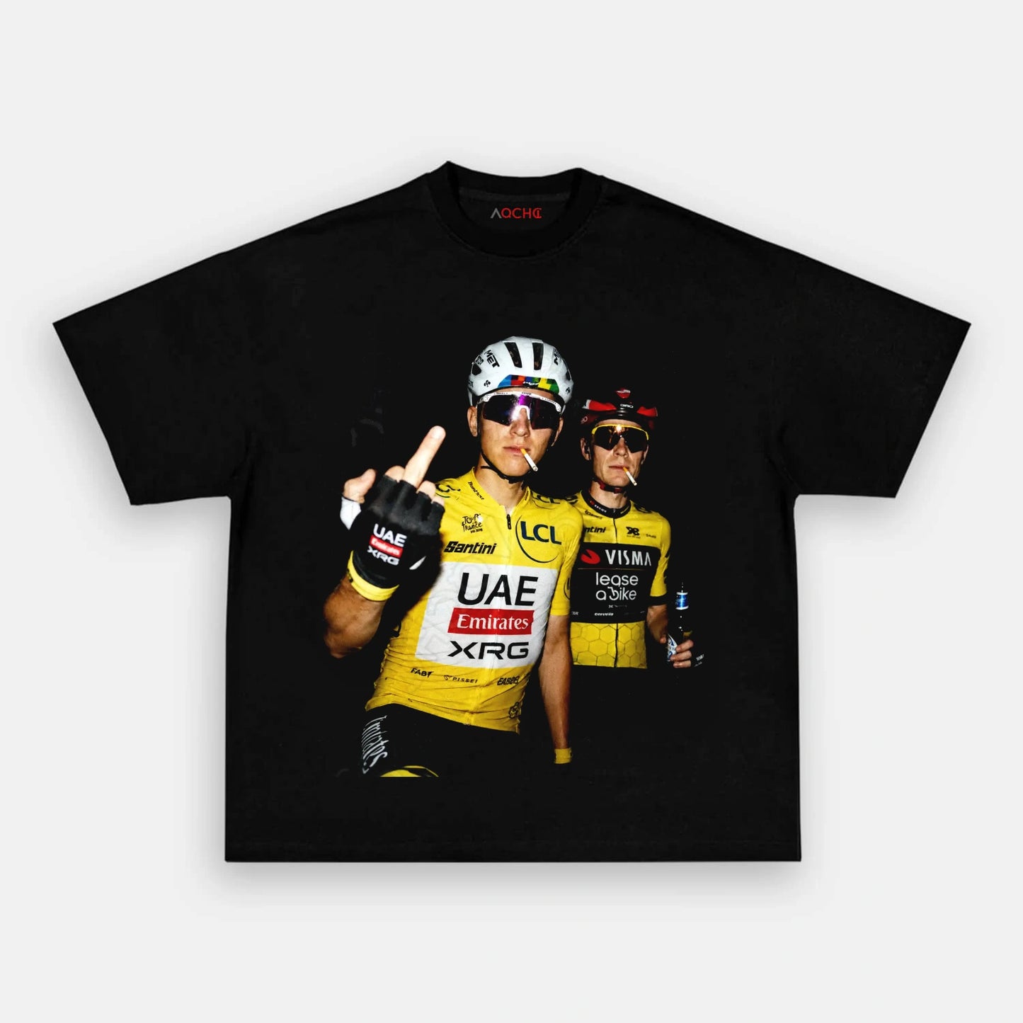 Jonas Vingegaard & Tadej Pogačar 2026 Tee V1.7 - AQCHIC