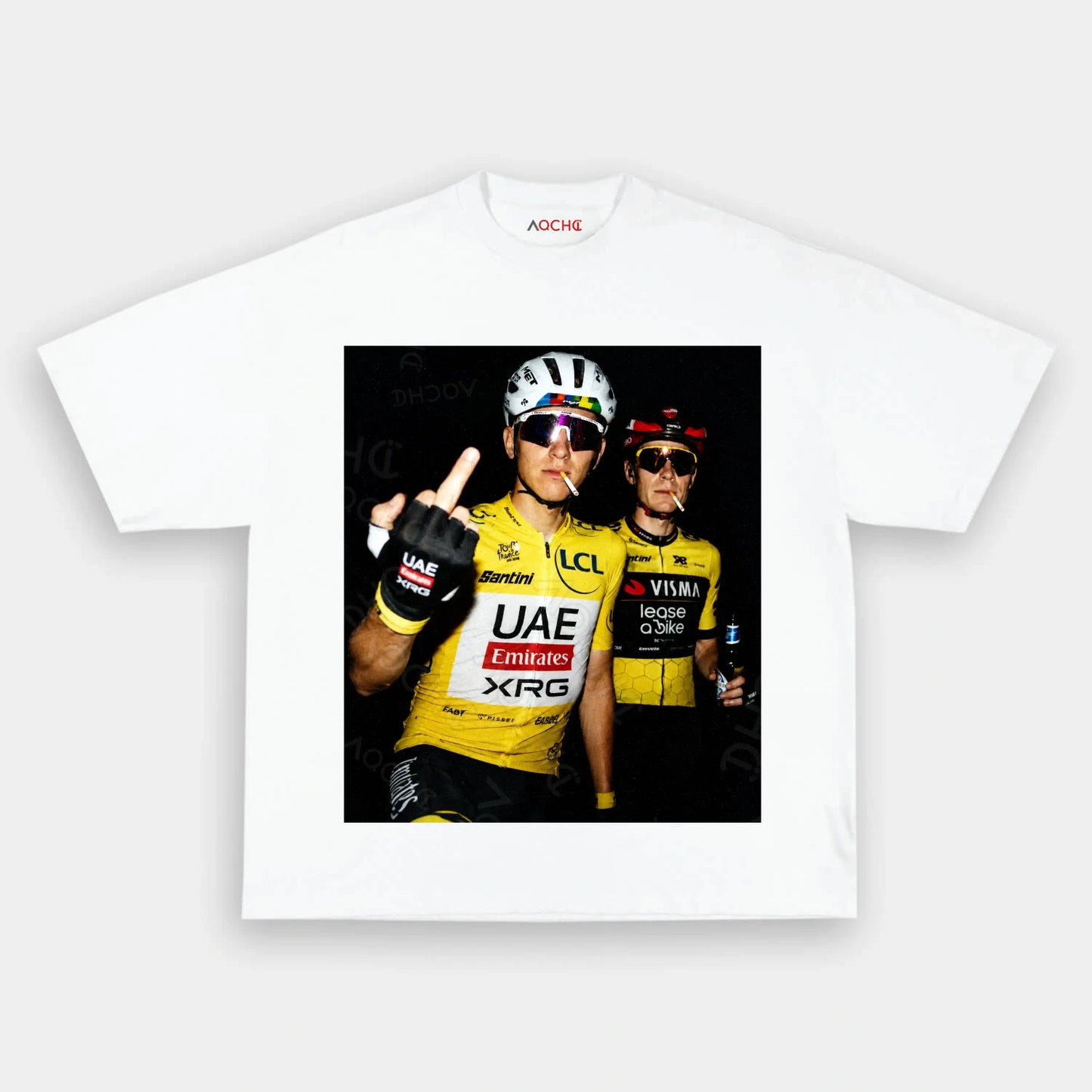 Jonas Vingegaard & Tadej Pogačar 2026 Tee V1.7 - AQCHIC