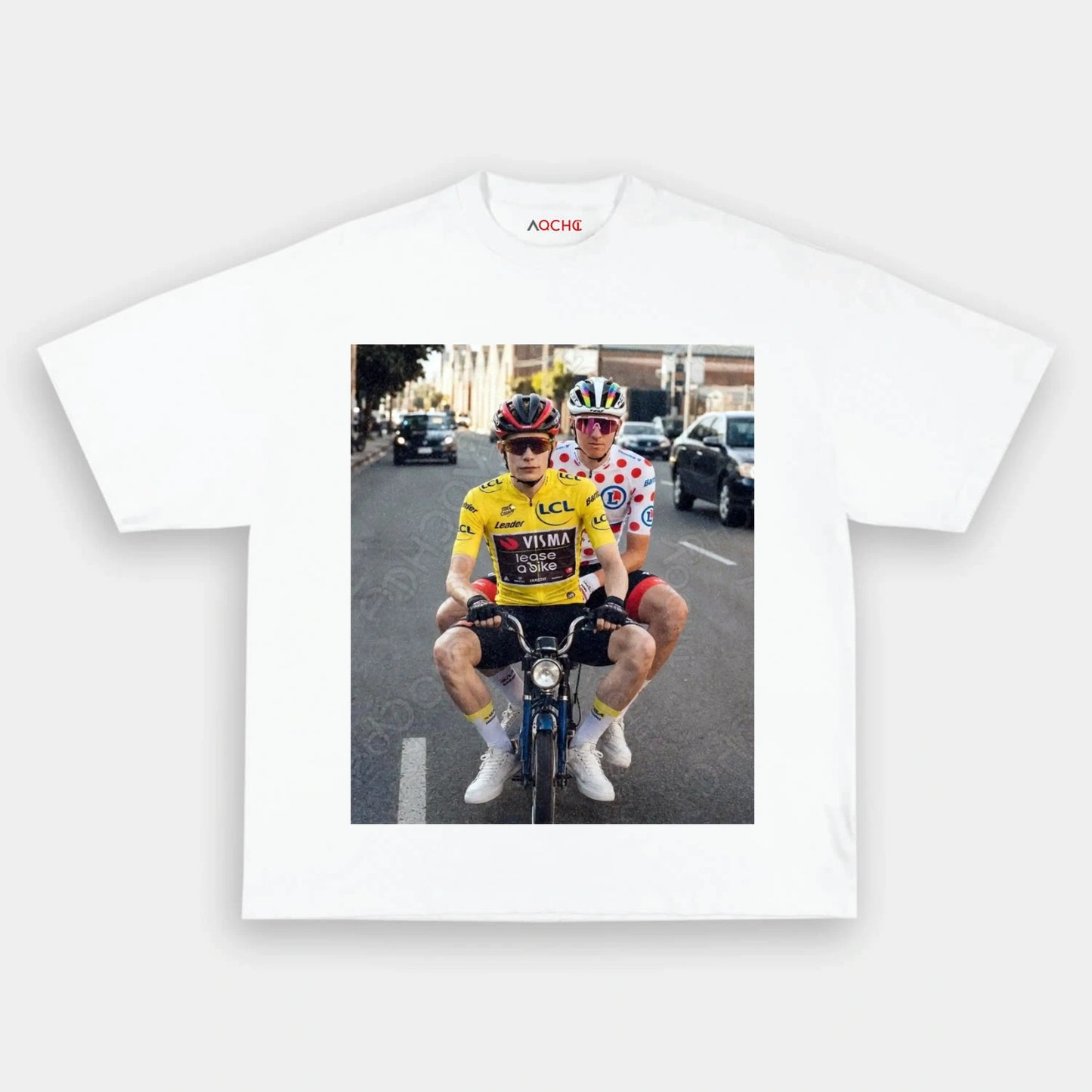 Jonas Vingegaard & Tadej Pogačar 2026 Tee - AQCHIC