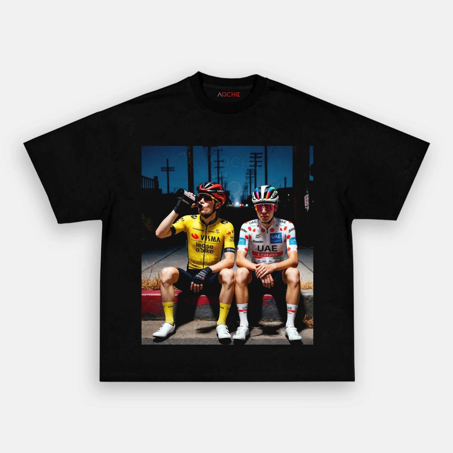 Jonas Vingegaard&Tadej Pogačar 2026 Tee V1.6 - AQCHIC