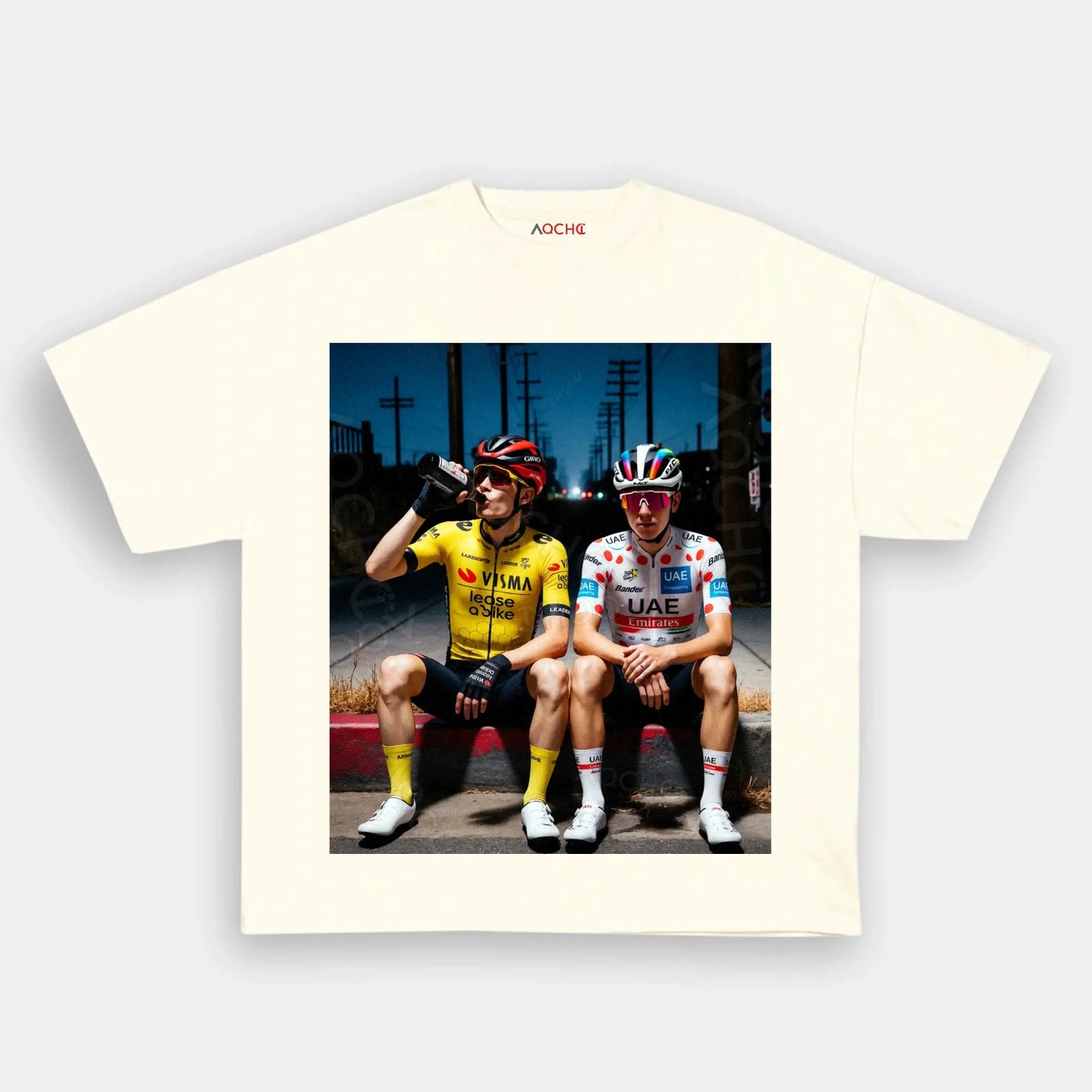 Jonas Vingegaard&Tadej Pogačar 2026 Tee V1.6 - AQCHIC