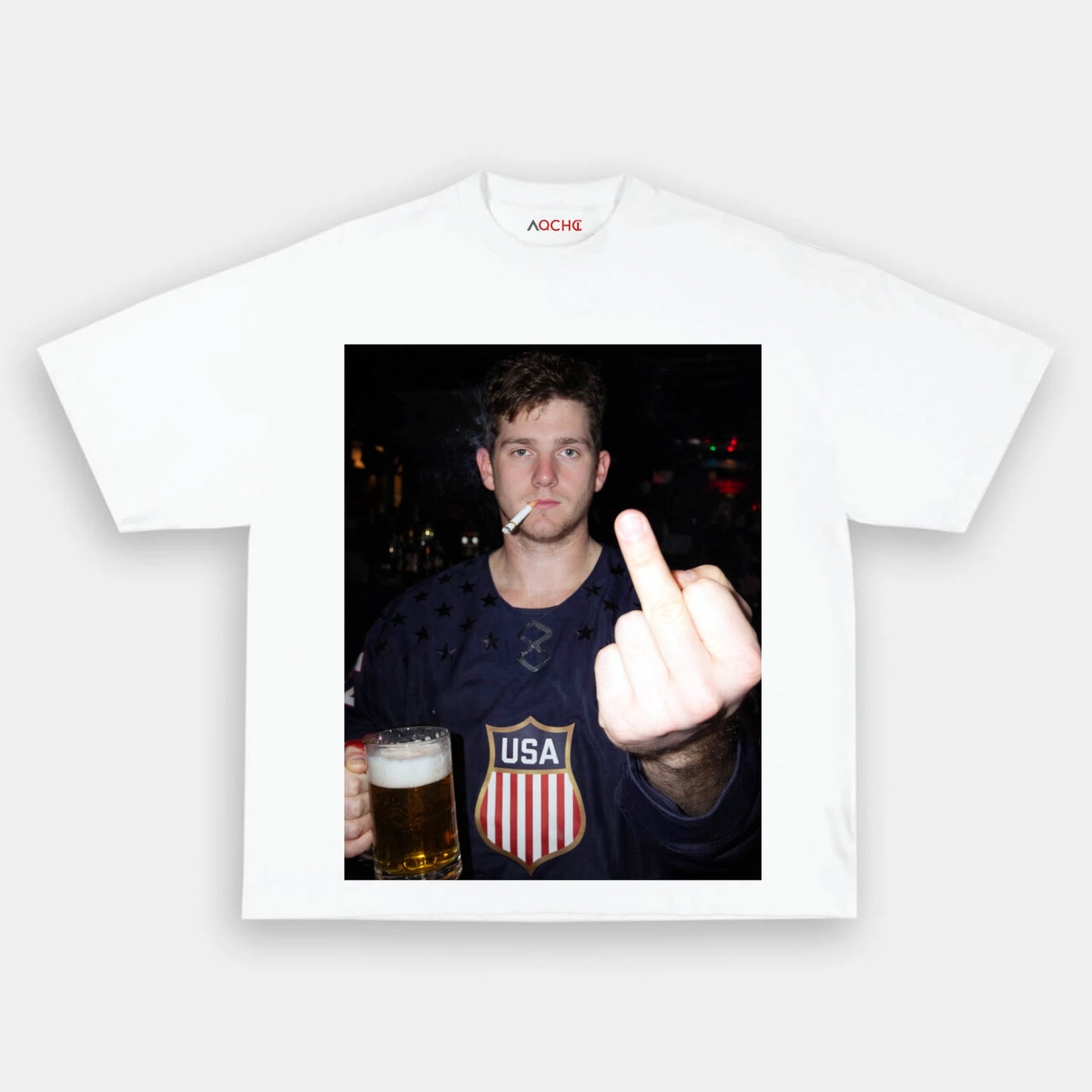 Jonathan Quick 2014 Tee 1 - AQCHIC