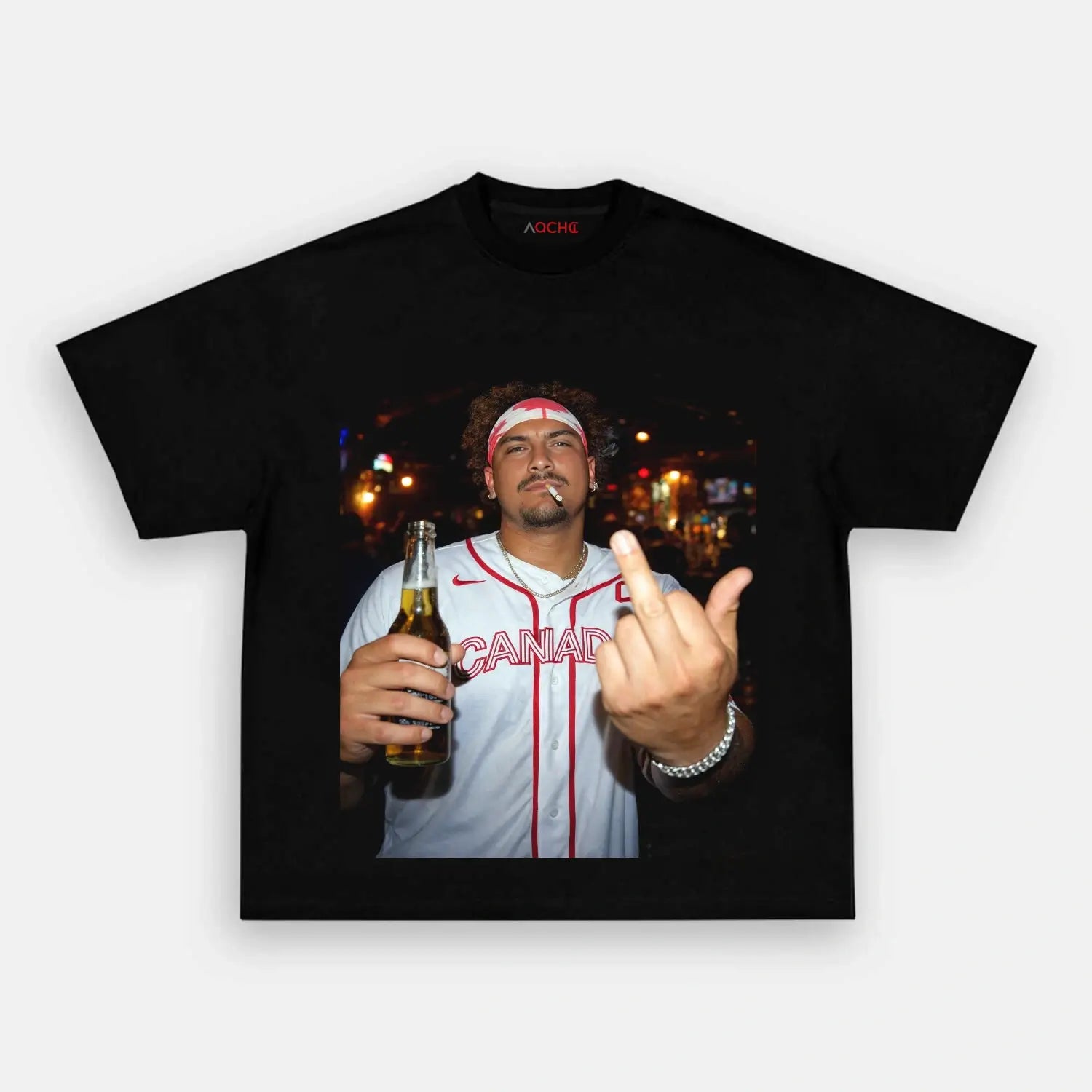 Josh Naylor After Hours Tee 2 - AQCHIC