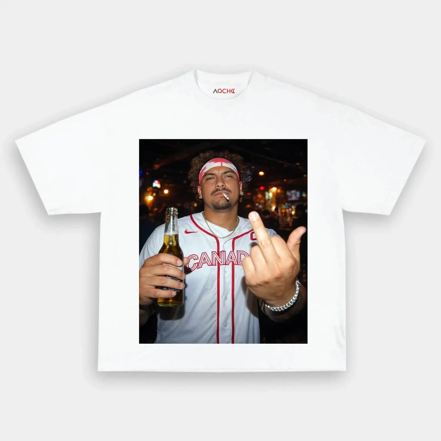Josh Naylor After Hours Tee 2 - AQCHIC