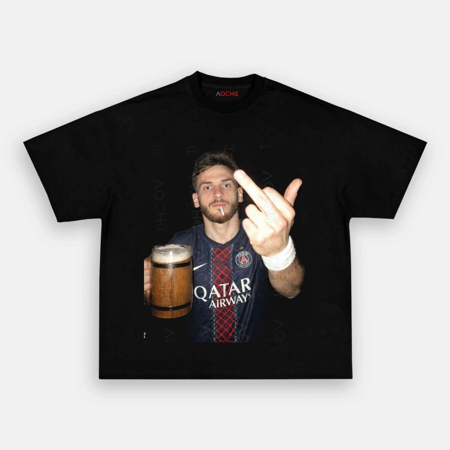 Khvicha Kvaratskhelia After Hours Tee 2 - AQCHIC