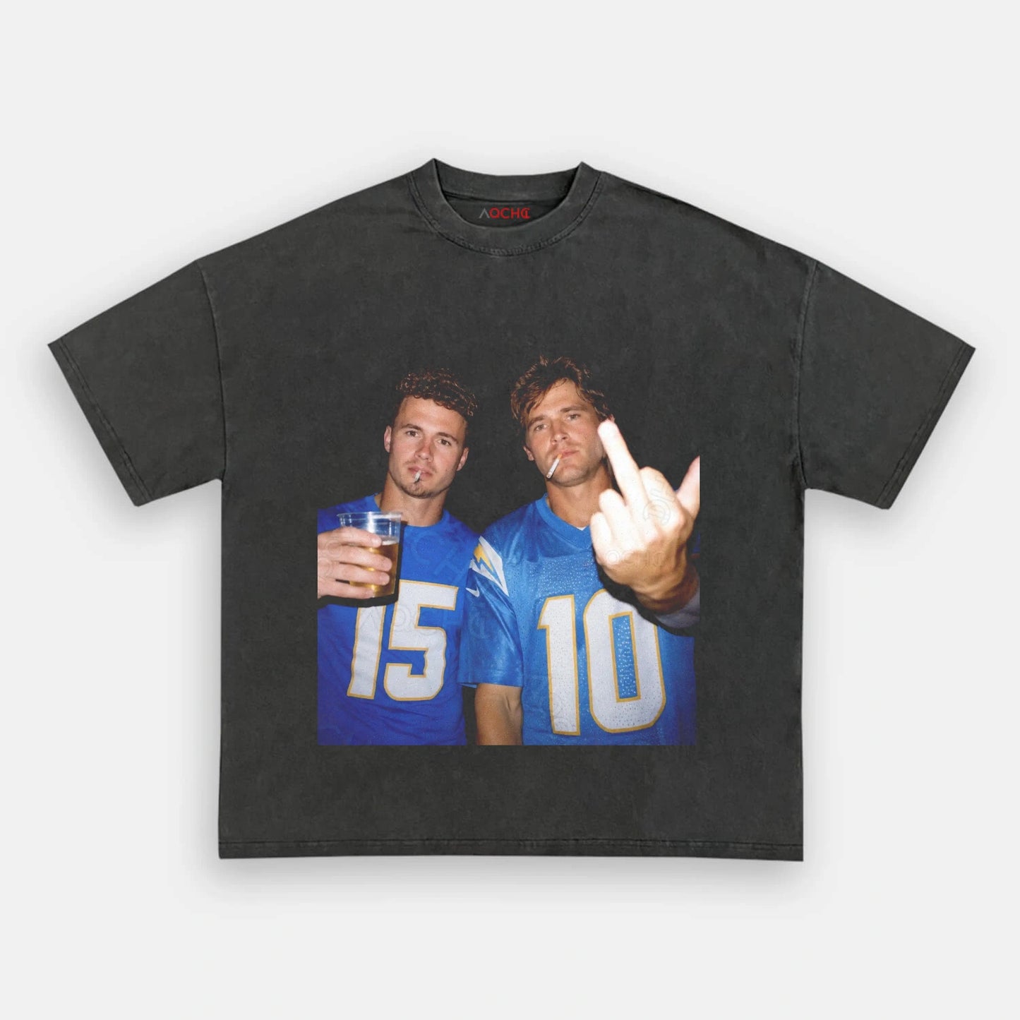 LM15&JH10 Football Tee - AQCHIC