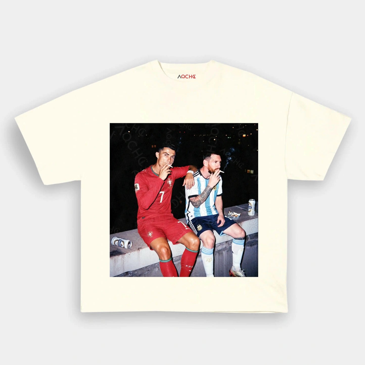 Messi&Ronaldo Tee 1 - AQCHIC