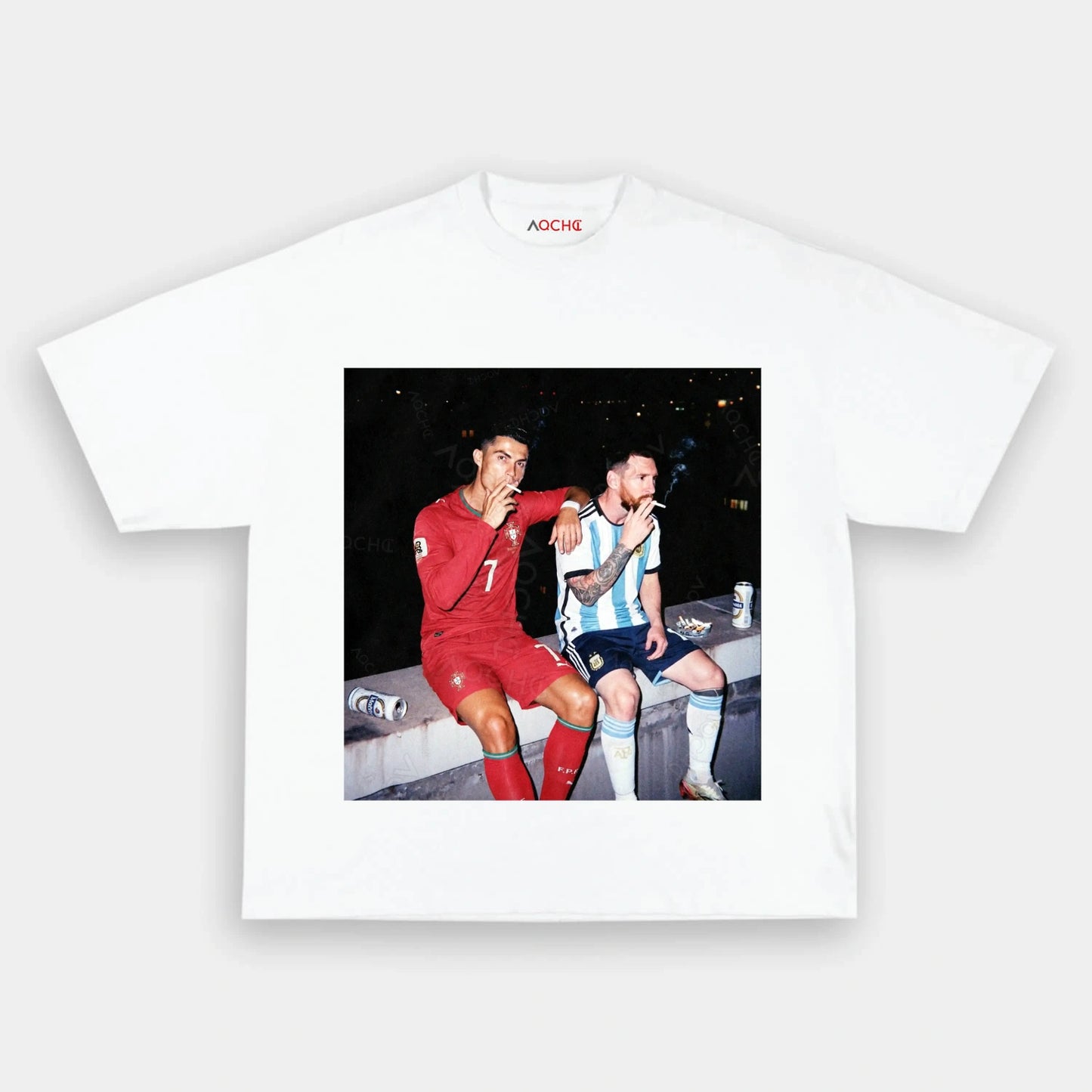 Messi&Ronaldo Tee 1 - AQCHIC