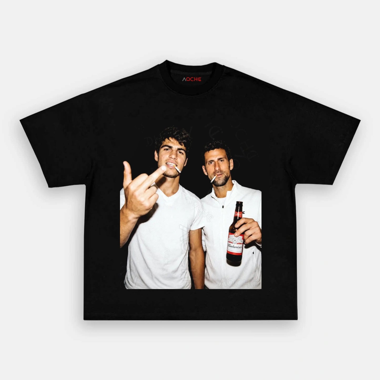 Novak Djokovic & Carlos Alcaraz Tee - AQCHIC
