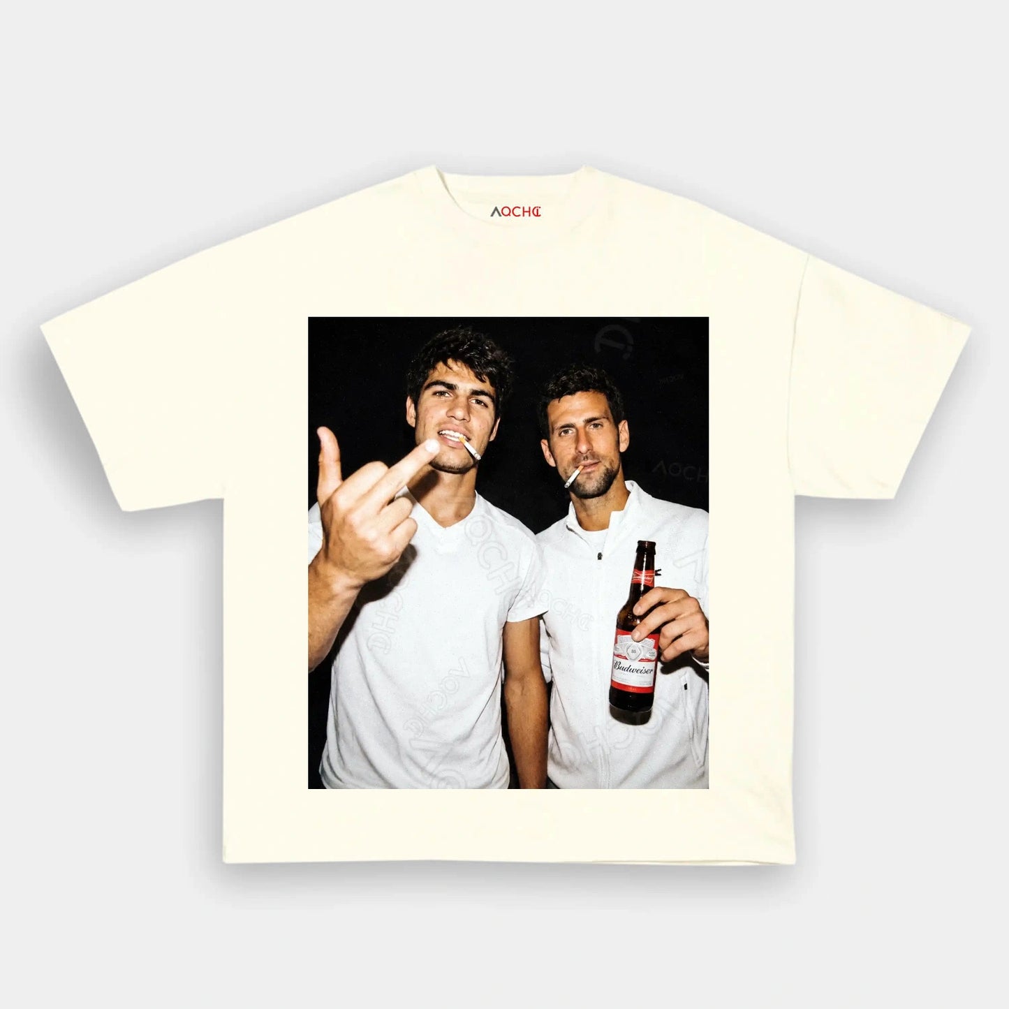 Novak Djokovic & Carlos Alcaraz Tee - AQCHIC